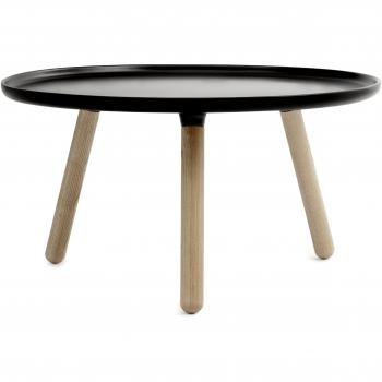 Normann Tablo Table Black - Large - H42 x Ø78 cm