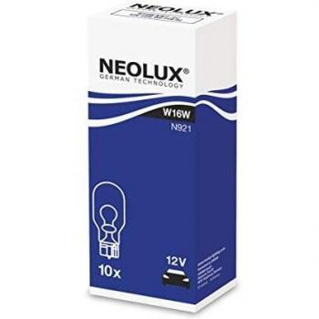 Bombilla NEOLUX W16W 12V, 16W, 10 Piezas