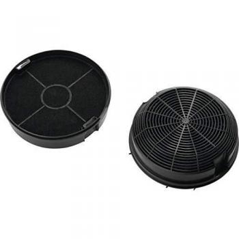 Filtro de carbón AEG MCFE12 - 2 piezas, compatible con tipo 47 y medidas 150x50 mm
