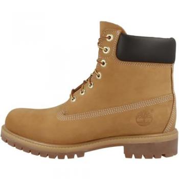 Timberland Premium 6-Inch Lace Up Waterproof Boot for Men - Yellow, Size: 11