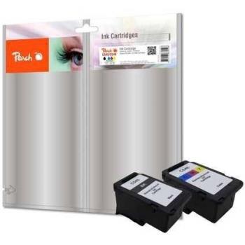 Pack de Tintas Peach Compatible con Canon PG-545BK y CL-546C - Incluye Negro, Cian, Magenta y Amarillo