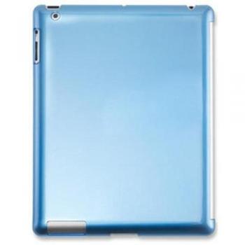 Manhattan 404693 Snap Fit - Carcasa para iPad, Color Azul