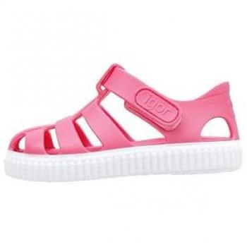 Chanclas de bebé niña Igor NICO Rosa (hasta talla 30)