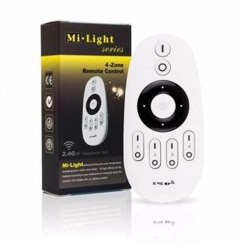 Mando Inalambrico Control RF CCT 4 Zonas 2,4Ghz para LED Monocolor