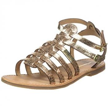 Sandalias de Cuero Les Tropeziennes Hikaela Doradas EU 36