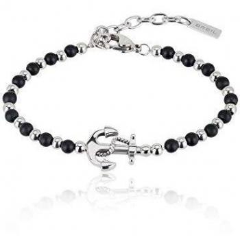Pulsera de Hombre Breil Mod. TJ2407 con diseño moderno, fabricada en acero inoxidable, cierre de seguridad, detalles en oro rosa y resistencia al agua