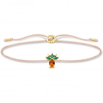 Thomas Sabo Charming Ananas Gold Bracelet Multicolor Female ONE SIZE
