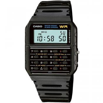 Reloj de Pulsera Casio CA-53W-1Z con Función Databank y Correa Negra