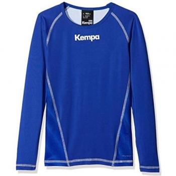 Kempa Attitude Longsleeve Camiseta de Entrenamiento, Hombre, Azul Royal, 140
