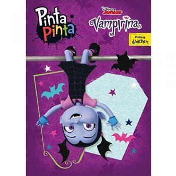 Vampirina. Pinta Pinta: Libro para colorear