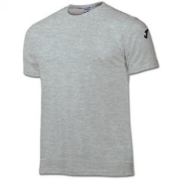 Joma - Camiseta Cotton Gris Melange Claro m/c para Hombre
