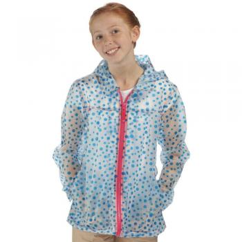 Regatta Great Outdoors - Chaqueta chubasquera con capucha modelo Epping para niñas