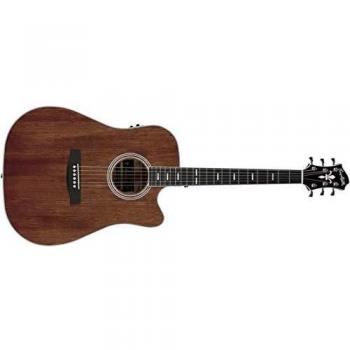 Hagstrom Mora II Dreadnought Acoustic Guitar - Natural Finish