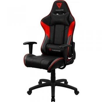 ThunderX3 EC3, siilla gaming tecnología AIR, reclinable, cojín lumbar, rojo