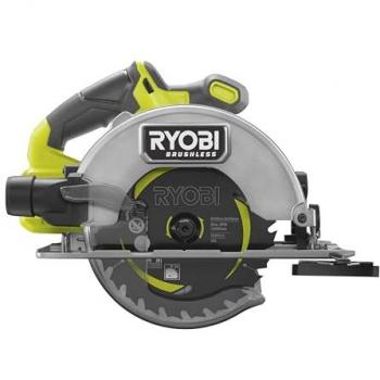 Sierra Circular Inalámbrica RYOBI RCS18BL-0 18V Sin Batería ni Cargador, 184 mm, Brushless