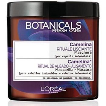 L'Oreal Paris Botanicals Mascarilla Ritual de Alisado, para cabellos indomables - 200 ml