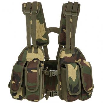 Docooler Chaleco Táctico Acolchado Ajustable al Aire Libre Bolsa de Revista Militar Chaleco
