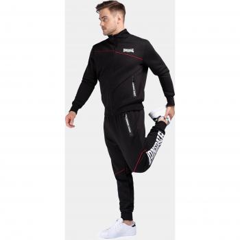Lonsdale London Geddington Regular Fit Tracksuit for Men - Black