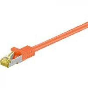 Cable de Red Microconnect 15m Cat7 S/FTP Naranja (S-STP, RJ-45)