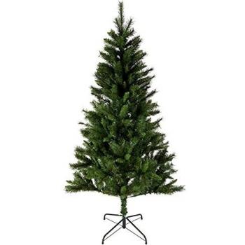 Amazon Basics - Árbol de Navidad artificial, 518 ramas con soporte de metal, 180 cm de alto