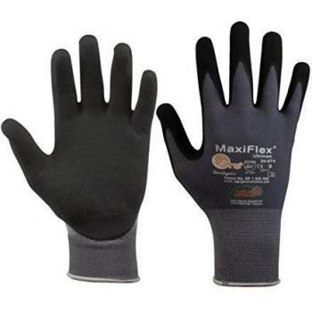 SW-Stahl guantes de nailon de seguridad/PU espuma tamaño 10, Color, 11532L