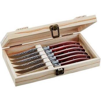 Juego de 6 cuchillos chuleteros GEFU Rancho G-13951