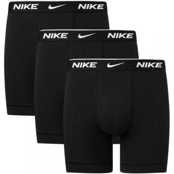 Bóxer Nike Everyday Cotton Stretch Trunk Pack de 3 Hombres - Negro, Blanco - Talla S