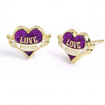Pendientes Harry Potter Poción del Amor Bañados en Oro