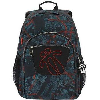 TOTTO Morral Acuareles Mochila, Unisex Adulto, Estampado, Talla Única