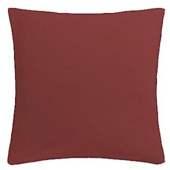Funda de Cojín 100% Algodón 200 Hilos Elegante y Duradera Coral 80X80