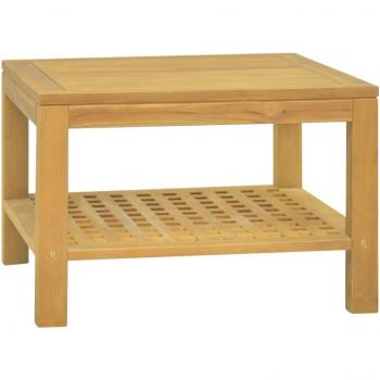 Teak Solid Wood Coffee Table 60x60x40 cm