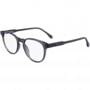Lacoste L2838 035 Gafas Recetadas para Mujer Grises, Armazones para Mujer Grises, 48 Lentes Recetados Para Mujer Grises