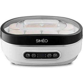 Yaourtière automática Simeo YVA640 - 20W, 8 botes, 4 programas