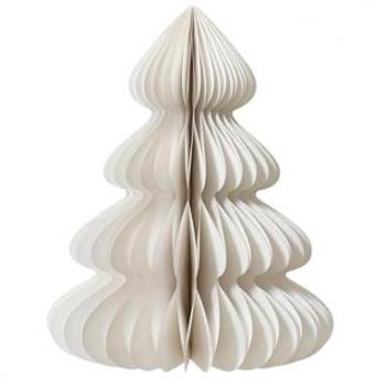 Árbol de Navidad Plegable Decorativo Blanco Ø 72 x 90 cm
