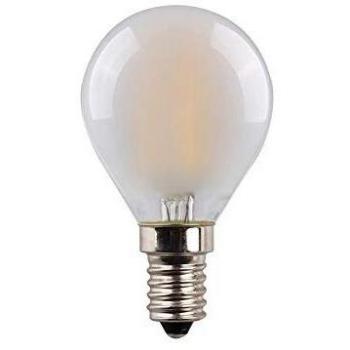 Edm 98631 Bombilla Esferica Filamento Led, Mate, Luz Calida