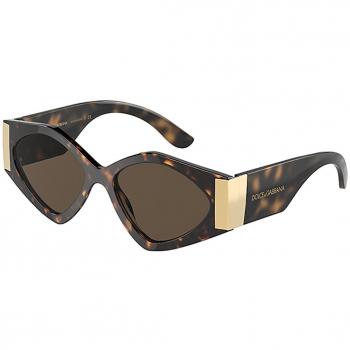Dolce & Gabbana DG4396F Asian Fit 502/73 Anteojos de Sol para Mujer Tortoiseshell