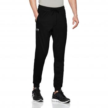 Under Armour Sportstyle Tricot Jogger Pants for Men - Black, Relaxed Fit