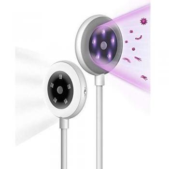Esterilizador UV Portátil, 59S UV Esterilizador, Lámpara de Esterilización Ultravioleta Profesional y Lámpara LED para Teléfonos Celulares y Cuidado Personal