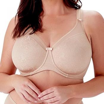 Berlei Women's Beauty Everyday Minimiser Underwired Bra - Beige - Size 42G
