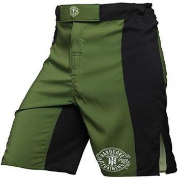 Hardcore Training Recruit Fight Shorts Hombre Pantalones Cortos MMA BJJ Boxeo Grappling Fitness No Gi