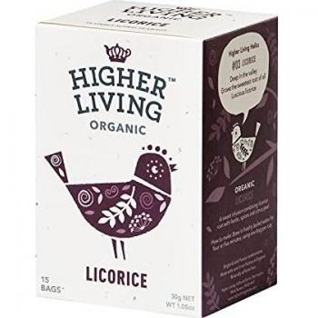 Higher Living Infusión de Regaliz, 15 Bolsas