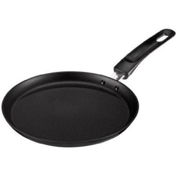 KUHN RIKON Sartén, Acero Inoxidable, Negro, 22 cm