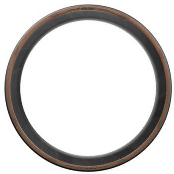 Pirelli P Zero Race Classic Tyre - 700 x 28, Folding Road Tyre, Made in Italy, Black with Tan Wall, 700c size, 28mm width
