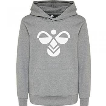 Hummel hmlcuatro Children's Hoodie - Unisex, Gray, Age 9