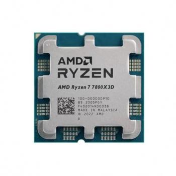 Procesador AMD Ryzen 7 7800X3D 5.0GHz Socket AM5 Bandeja (Sin ventilador)