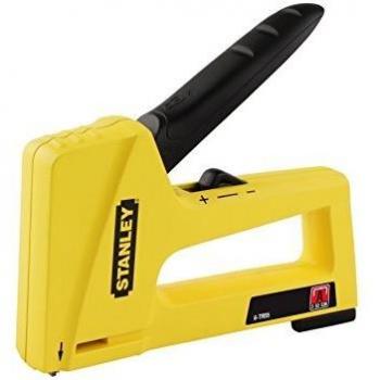 Stanley STHT6-70409 Grapadora para grapa tipo A, Negro, Amarillo, TR55-para A-STHT6-70409