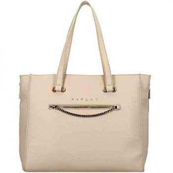 REPLAY Shopper Lt Grey