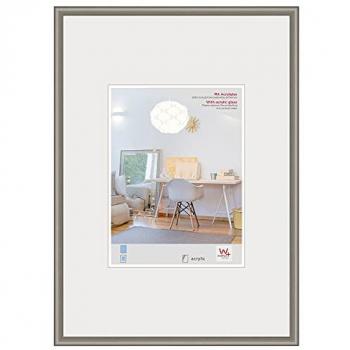 Marco de Fotos Walther New Lifestyle Acrílico y Acero 40x50 cm con Vidrio Artístico