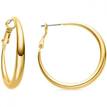 Pendientes Luxenter Basic acabados en oro amarillo de 18k