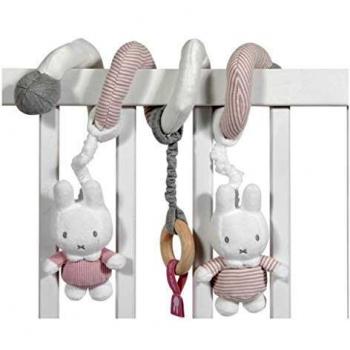 Espiral de Juguete Miffy Rosa con Mordedor de Rib para Bebés